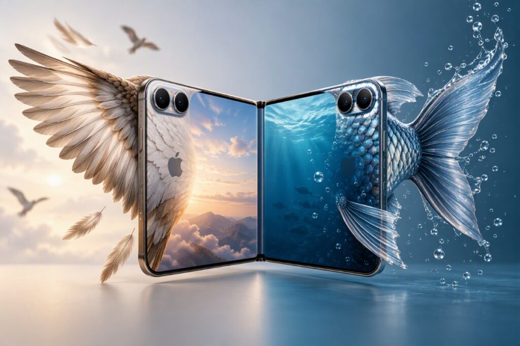 iPhone Duo - hvad er fugl, hvad er fisk